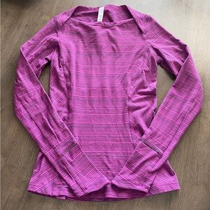 Lululemon Kanto Catch Me Stripes Long Sleeve